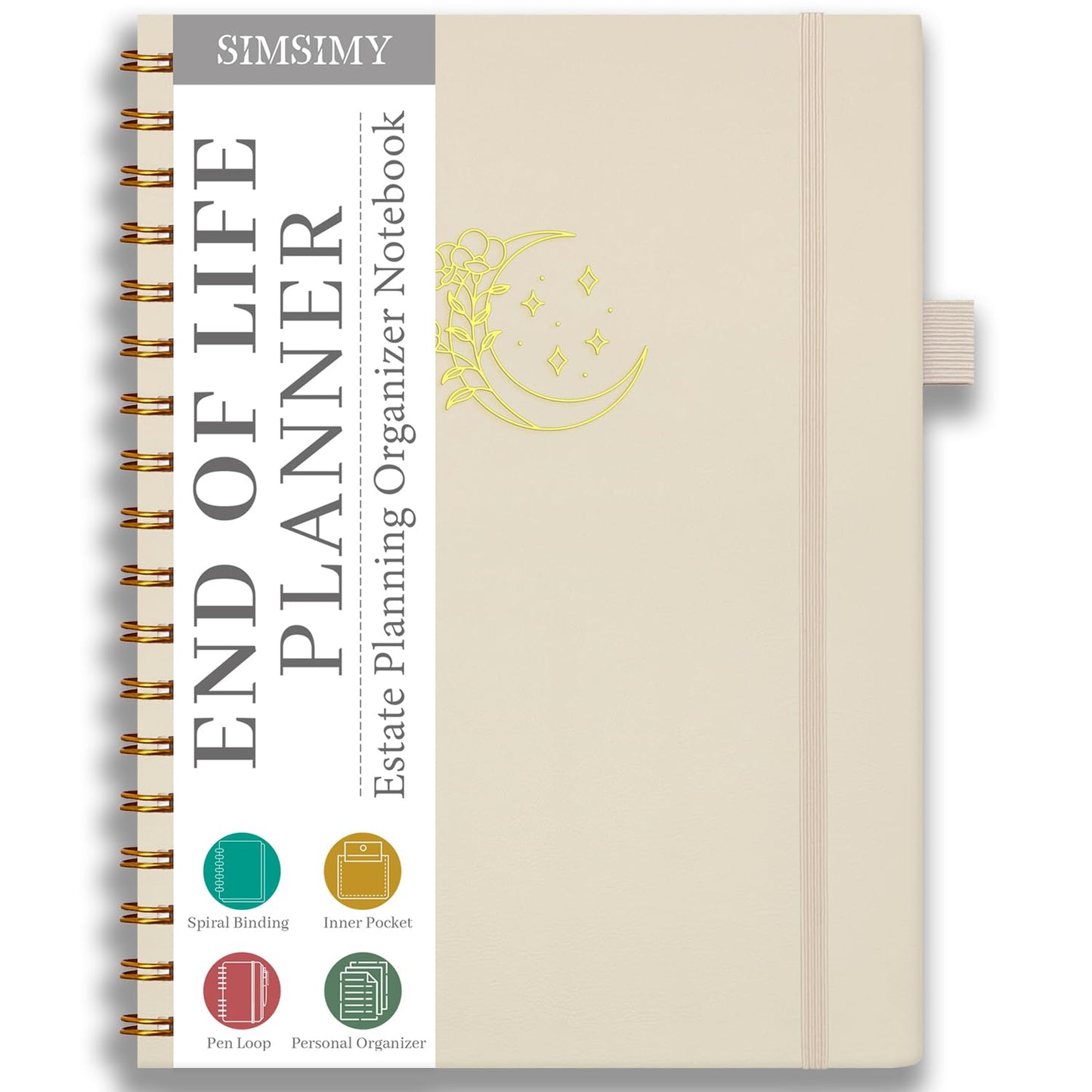Spielerei :  End of Life Planner – Estate Planning & Important Information Organizer | Final Wishes & Legacy Workbook
