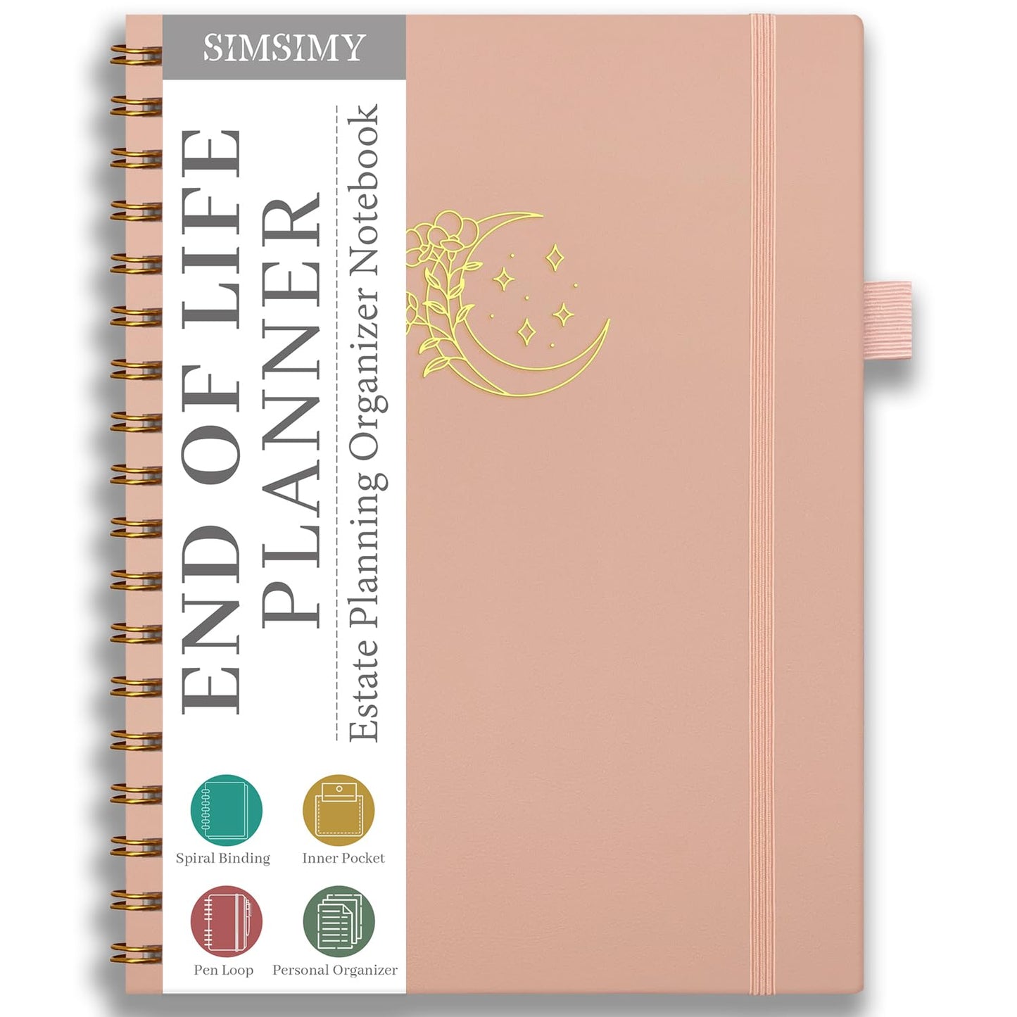 Spielerei :  End of Life Planner – Estate Planning & Important Information Organizer | Final Wishes & Legacy Workbook