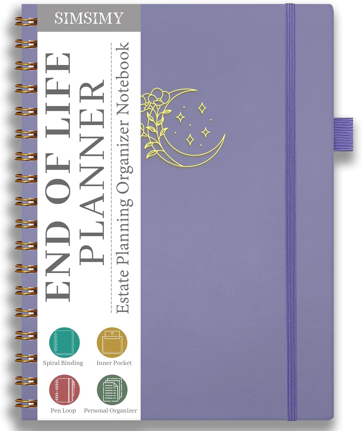 Spielerei :  End of Life Planner – Estate Planning & Important Information Organizer | Final Wishes & Legacy Workbook